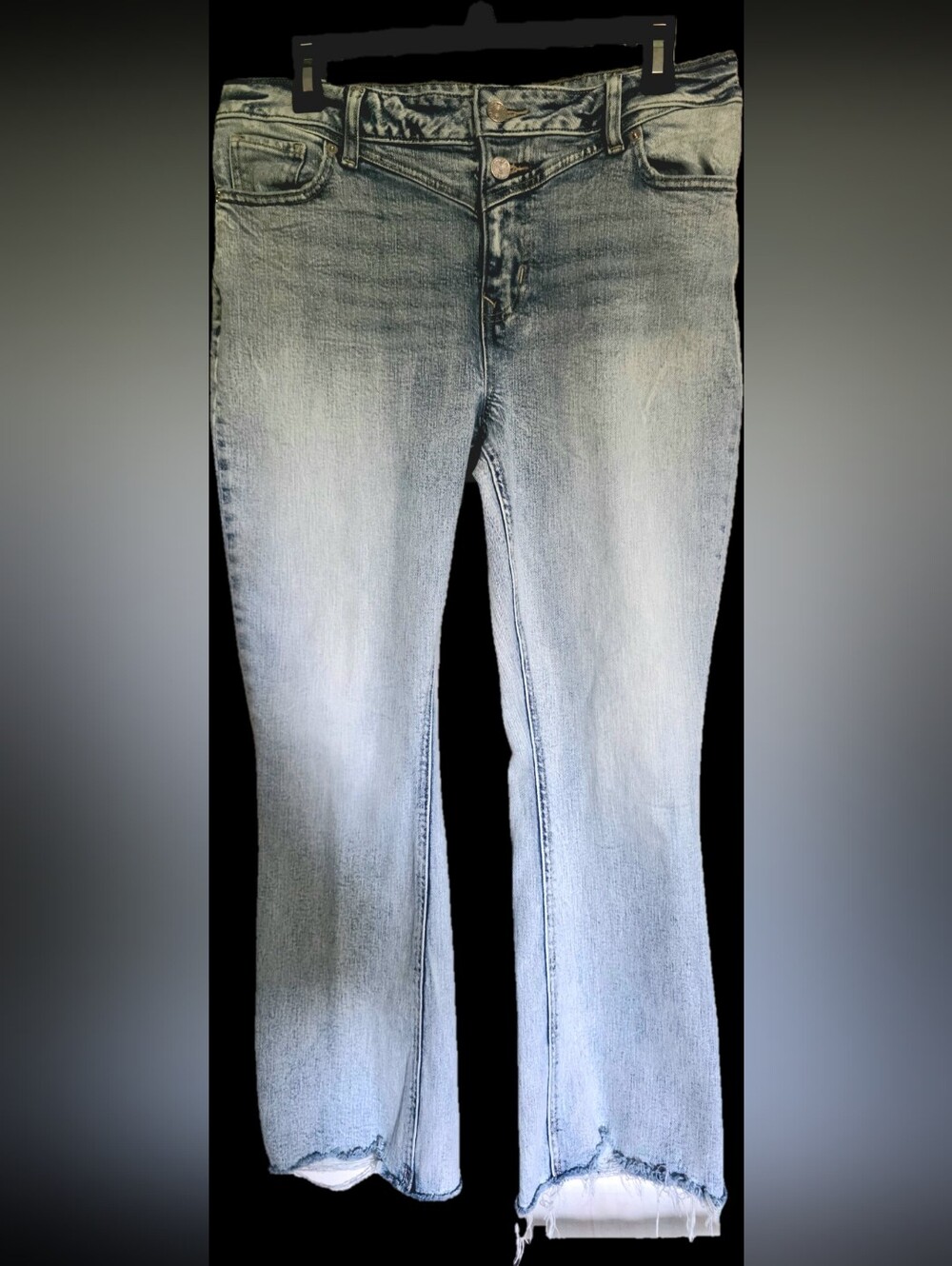 Maurices Light Wash Crop Jeans